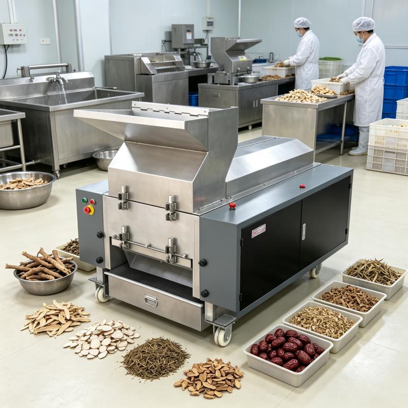 Dried Herbs - Industriële primaire breker met grove maalsteen,