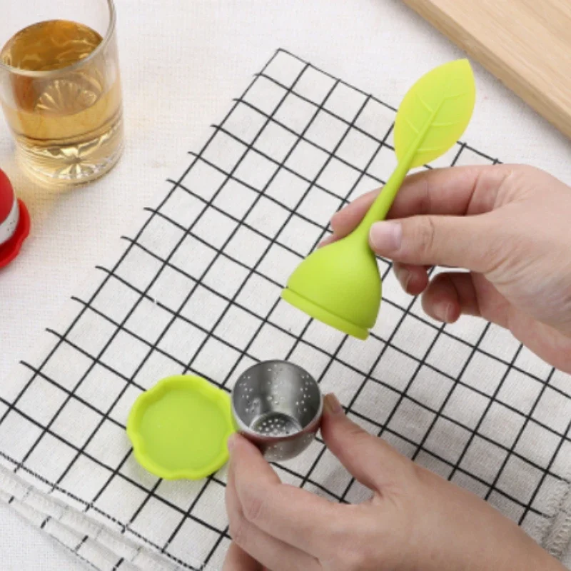 Herbal Tea - 1PC Theemaker Theeblad-infuser Theegerei Luxe Kruidenfilter