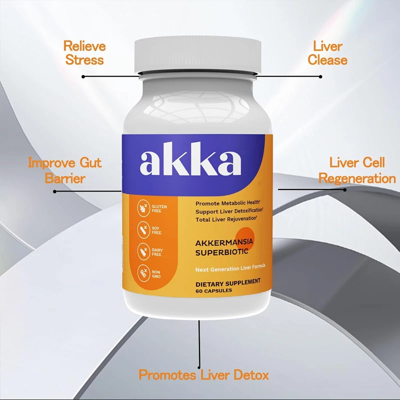 Herbal Supplement - AKKA premium leverreiniging en herstel supervitaminen: