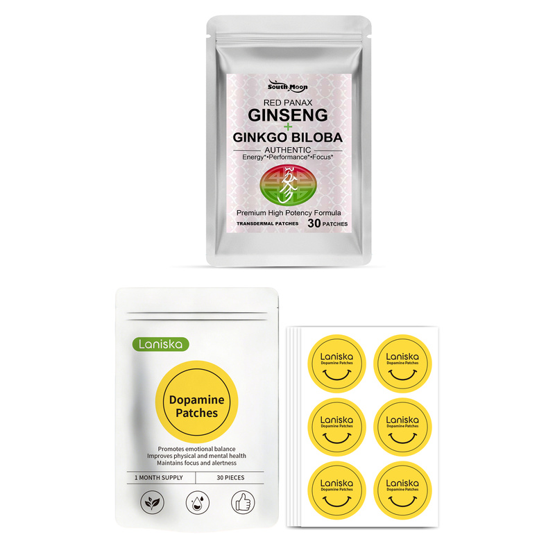 Ginger Tea - 60 stuks Combo Laniska Dopamine Patches
