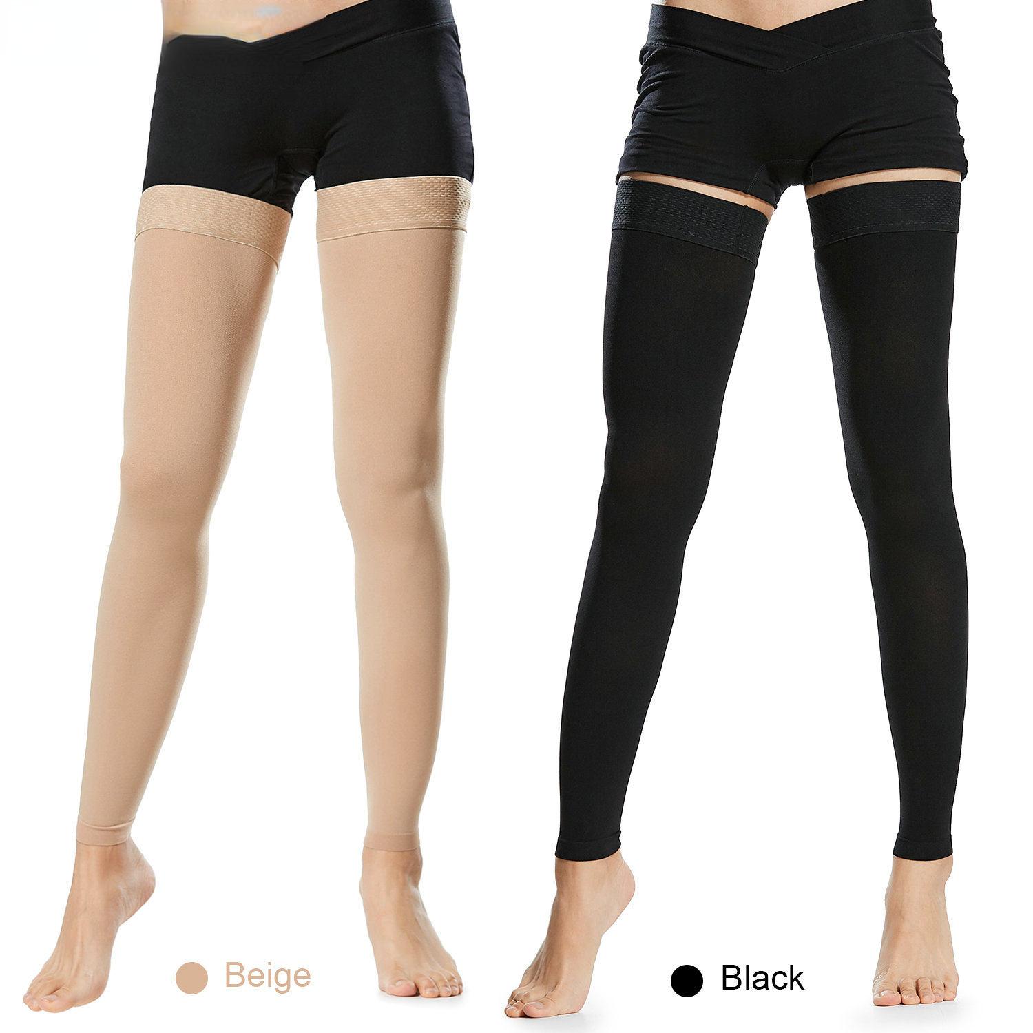 Echinacea - Open Teen Knie-Hoge Medische Compressie Kousen
