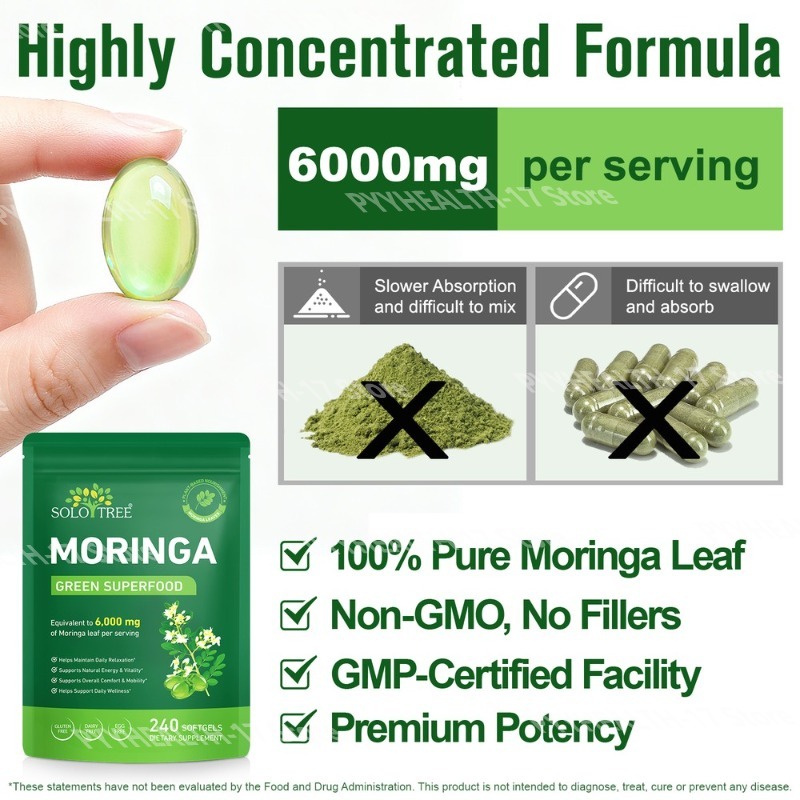 Moringa Green Superfood Softge - Chamomile Tea recensie en prijs