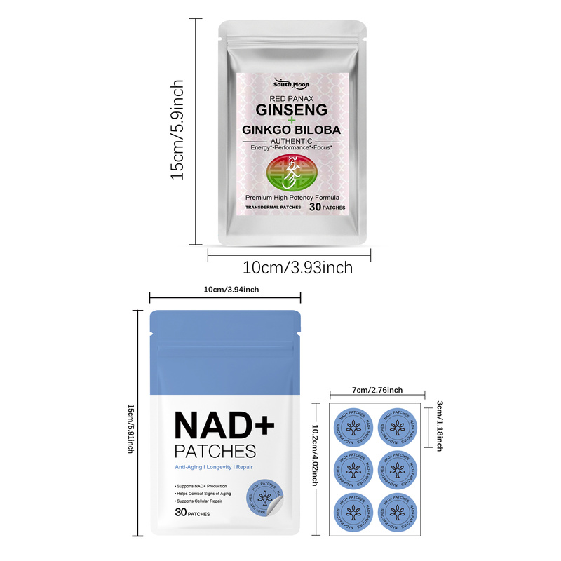 60 stuks Combo NAD+ & Rode Pan - Ginger Tea recensie en prijs